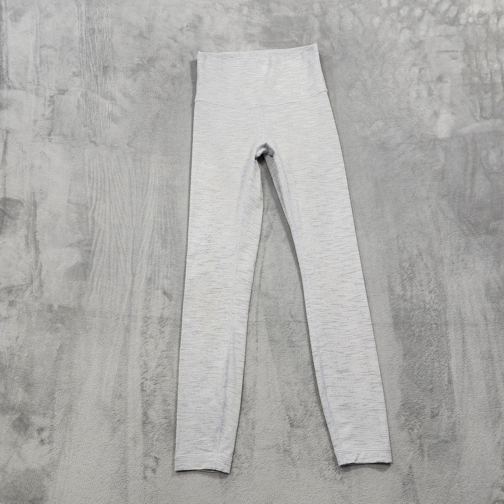 Lululemon Wunder Under High-Rise 7/8 Tight Luxtreme Womens 4 Gray Space Dye Yoga